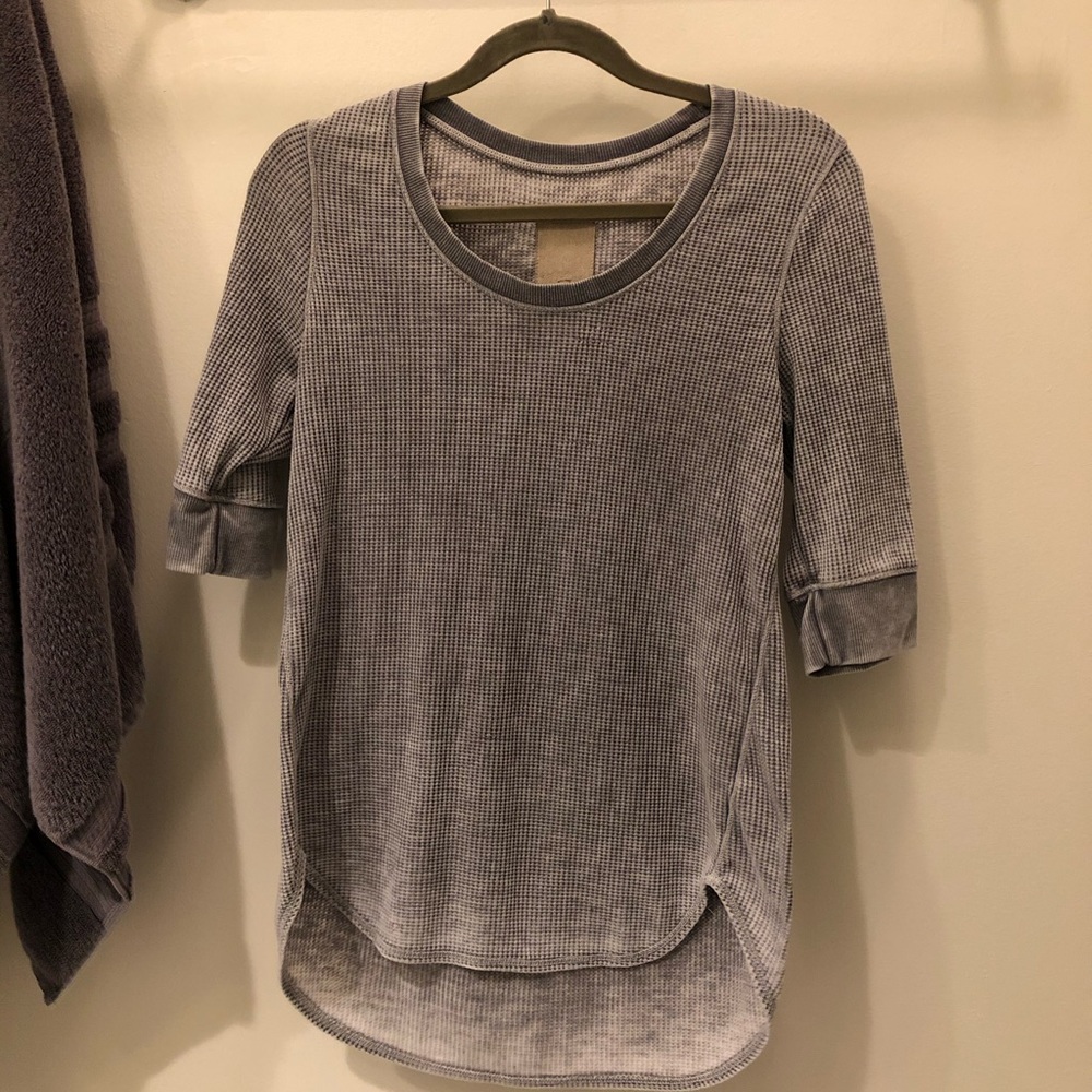 Chaser waffle quarter sleeve